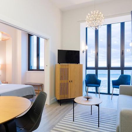 Apartamentos La Xiuca Playa Gijon Luaran gambar